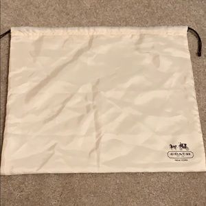 Coach dust bag